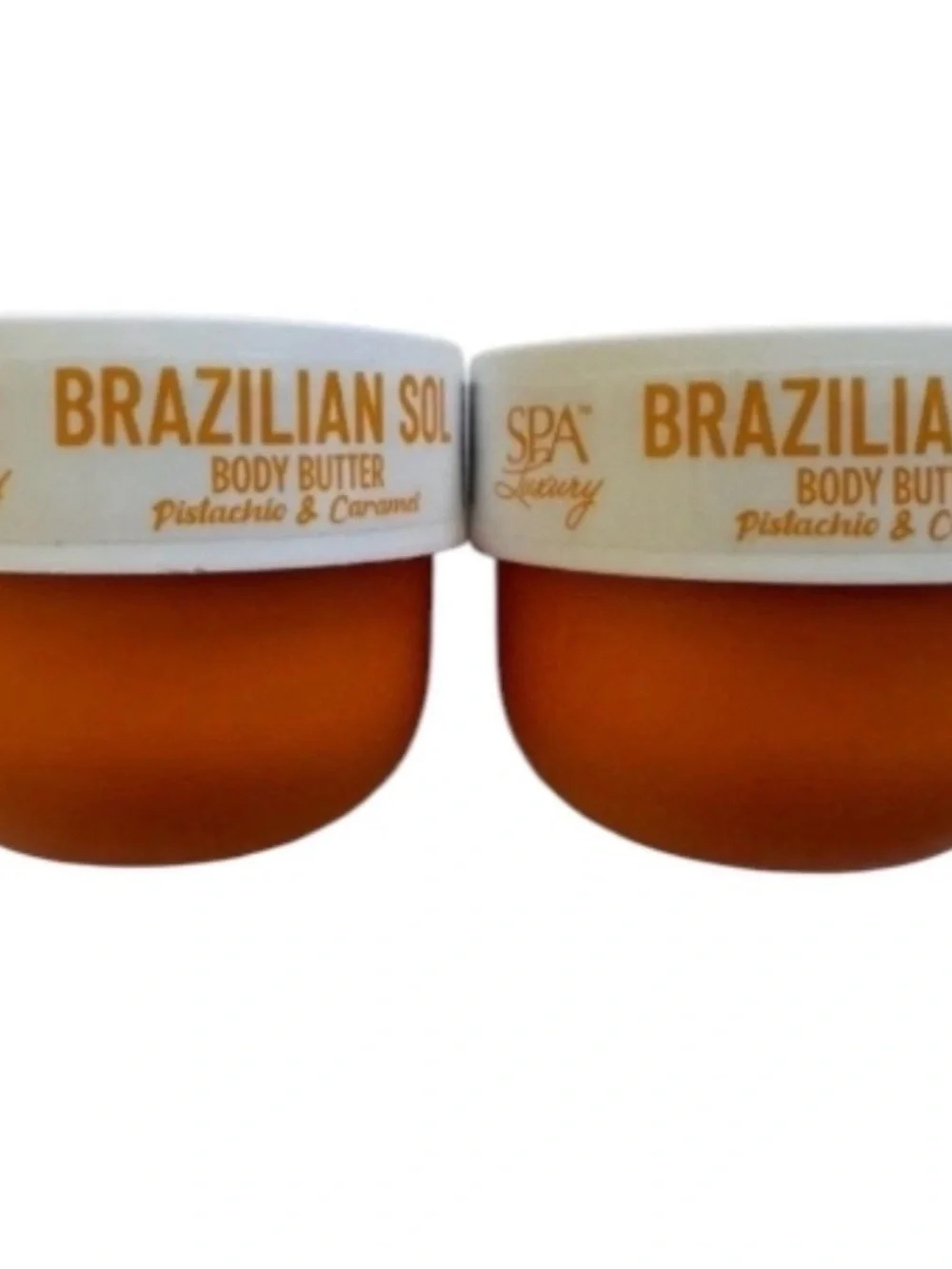 Spa Luxury Pistachio & Caramel Body Butter Bundle of 2